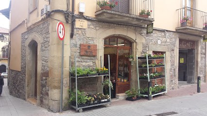 Olga Riera Valdés, Floristería en Sallent