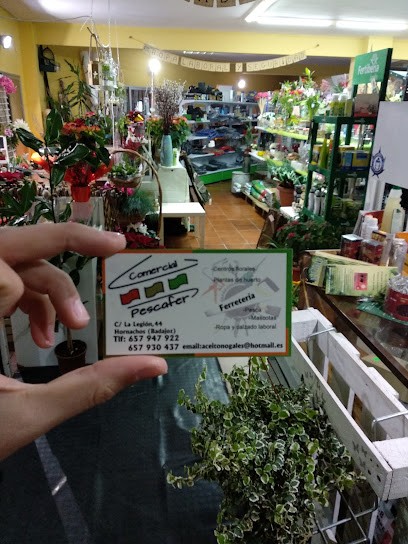 Comercial Pescafer, Floristería en Hornachos